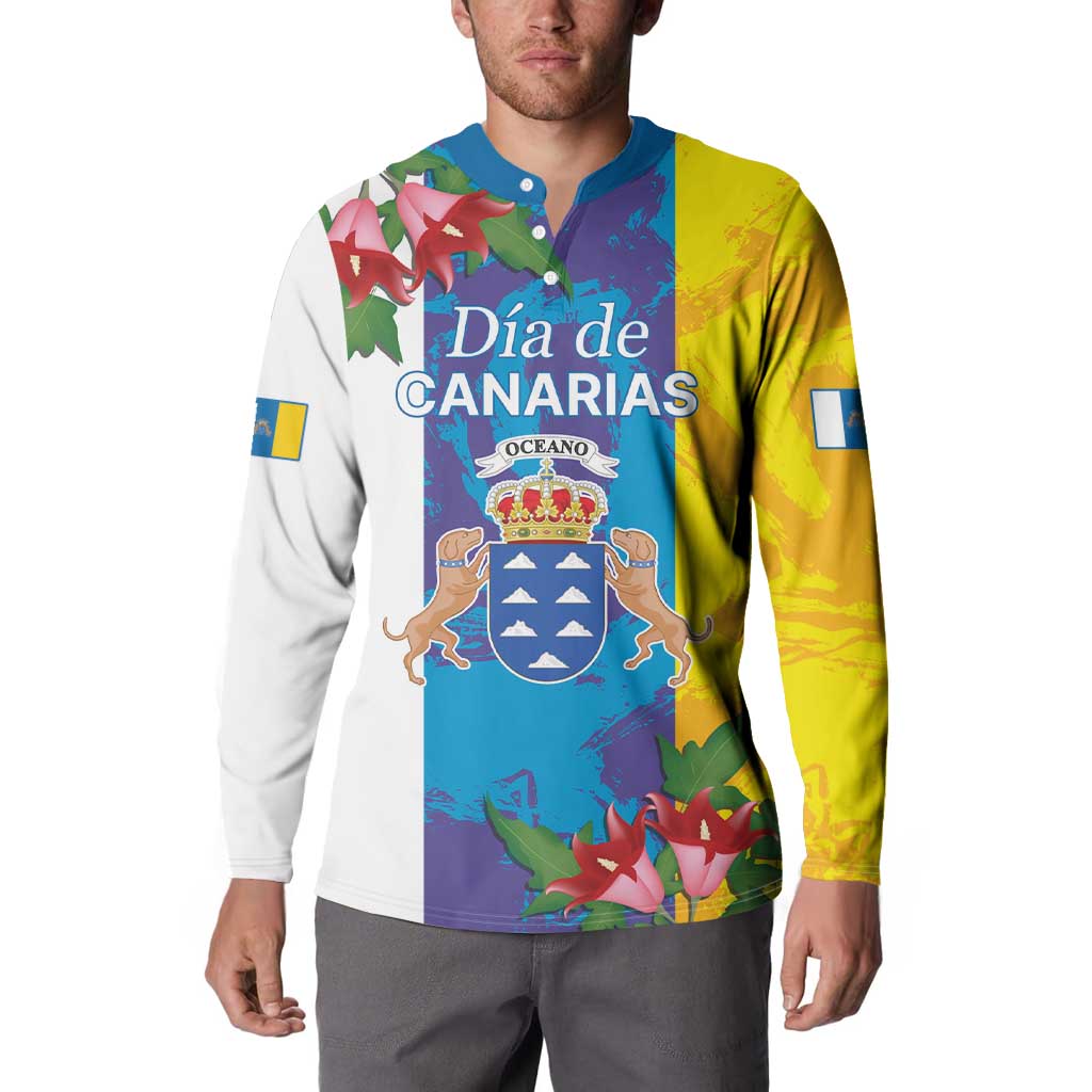 Canary Islands Dia de Canarias Button Sweatshirt 42th Anniversary
