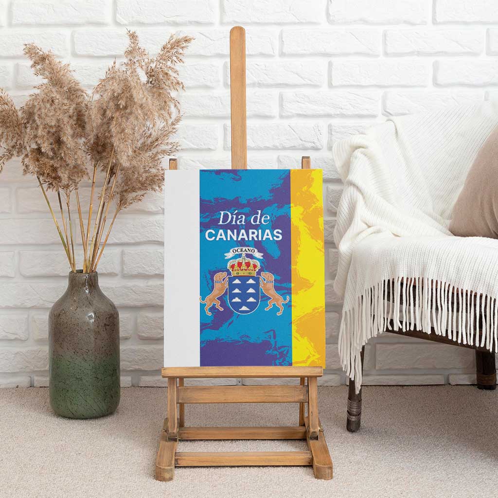 Canary Islands Dia de Canarias Canvas Wall Art 42th Anniversary