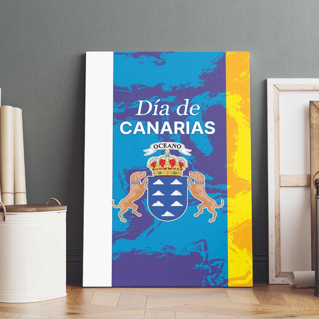 Canary Islands Dia de Canarias Canvas Wall Art 42th Anniversary