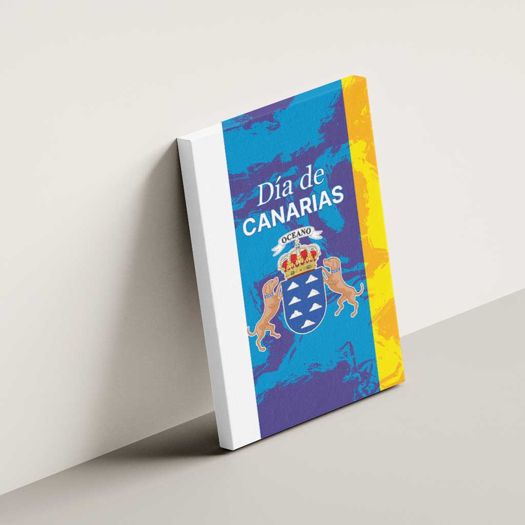 Canary Islands Dia de Canarias Canvas Wall Art 42th Anniversary