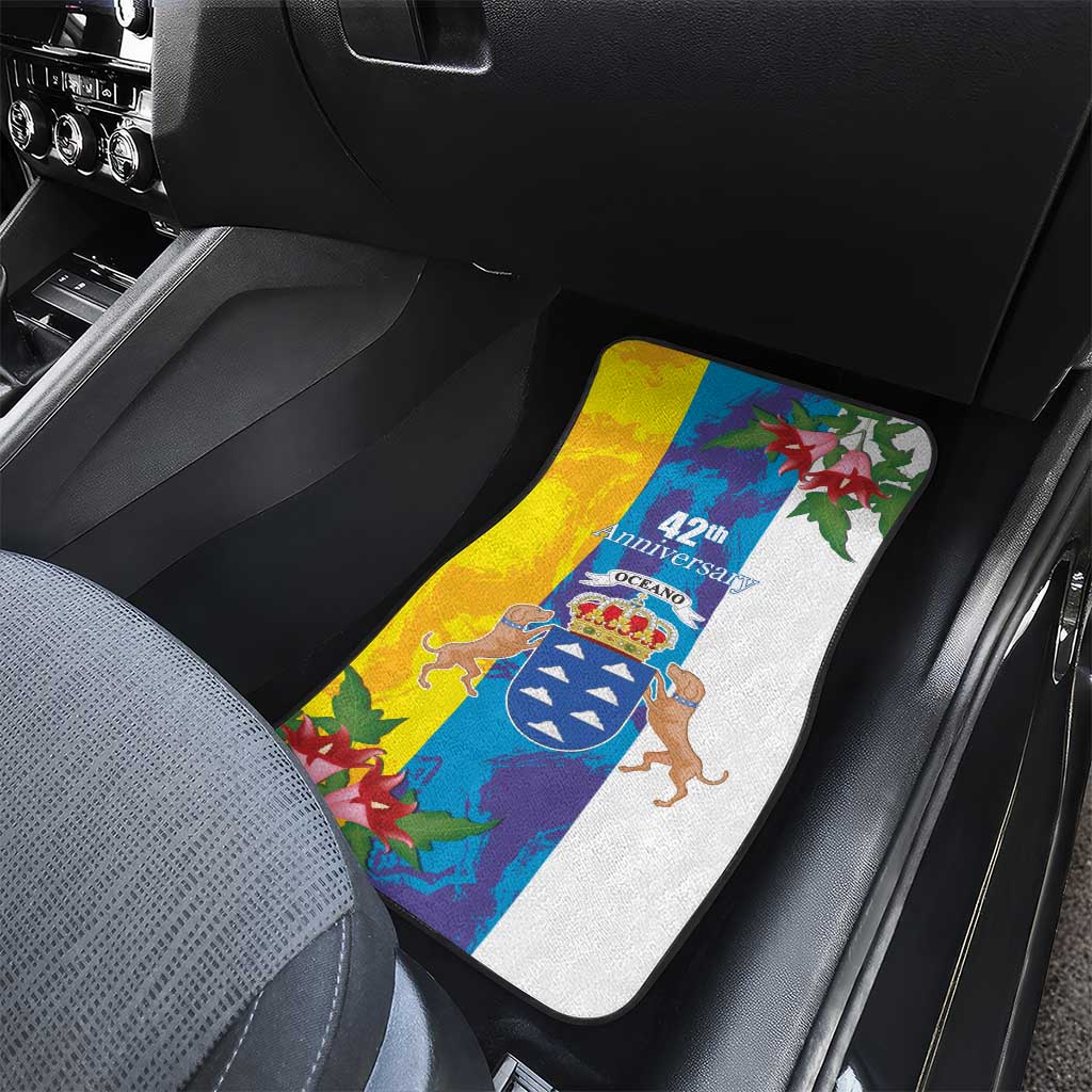 Canary Islands Dia de Canarias Car Mats 42th Anniversary
