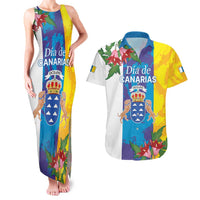 Canary Islands Dia de Canarias Couples Matching Tank Maxi Dress and Hawaiian Shirt 42th Anniversary