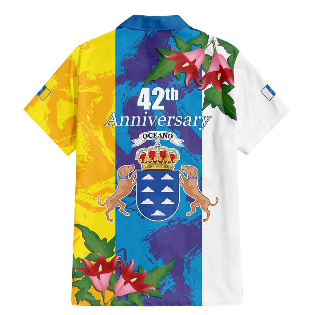 Canary Islands Dia de Canarias Family Matching Mermaid Dress and Hawaiian Shirt 42th Anniversary