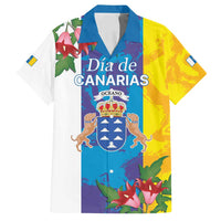 Canary Islands Dia de Canarias Family Matching Off Shoulder Maxi Dress and Hawaiian Shirt 42th Anniversary
