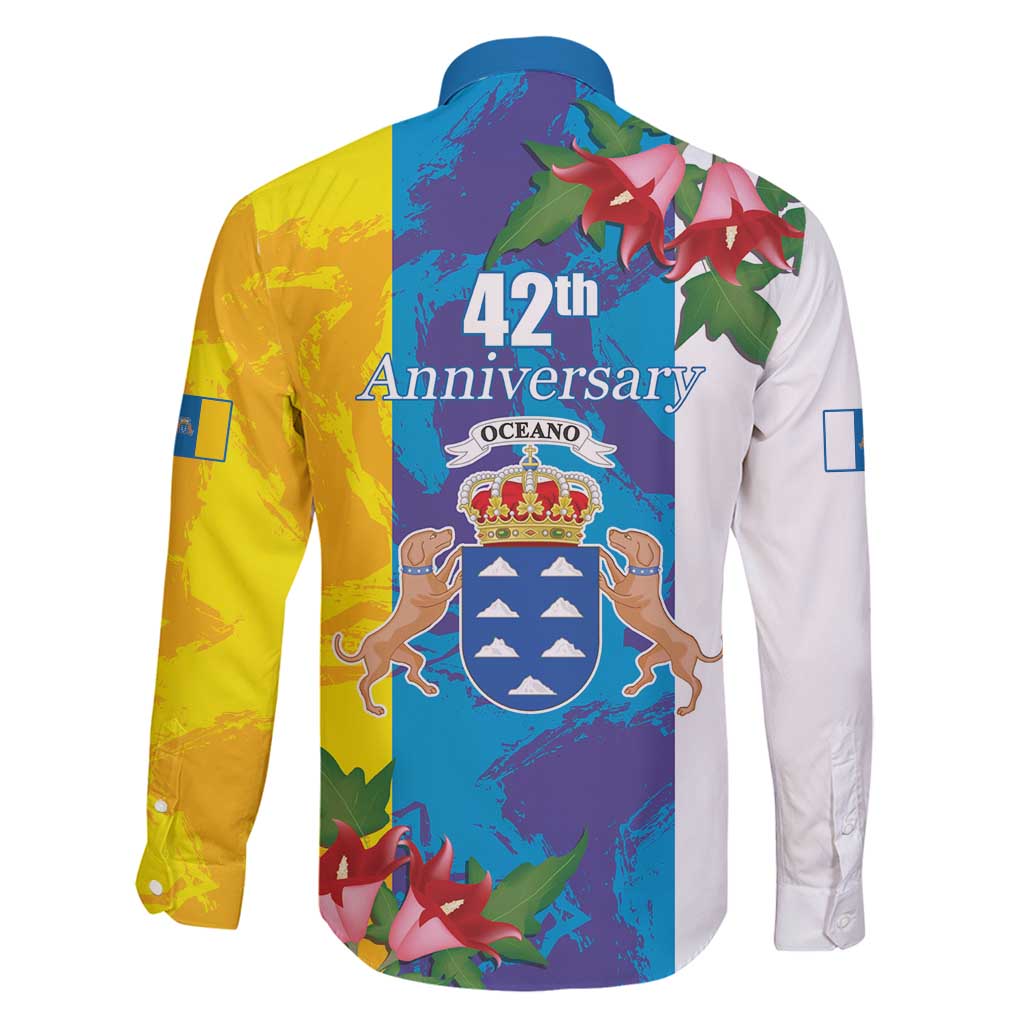 Canary Islands Dia de Canarias Family Matching Puletasi and Hawaiian Shirt 42th Anniversary