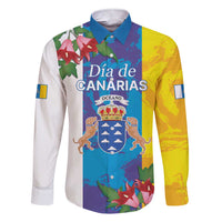 Canary Islands Dia de Canarias Family Matching Short Sleeve Bodycon Dress and Hawaiian Shirt 42th Anniversary