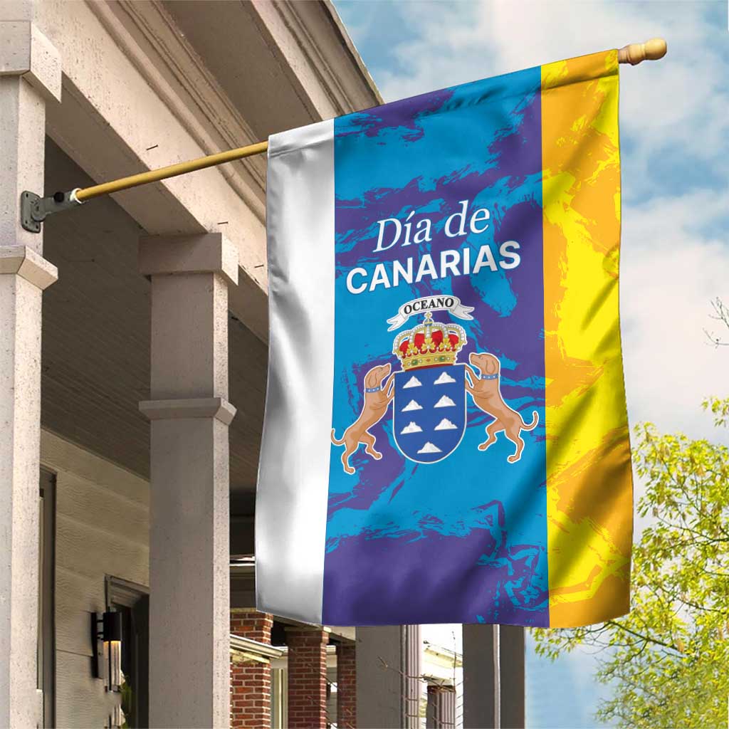 Canary Islands Dia de Canarias Garden Flag 42th Anniversary