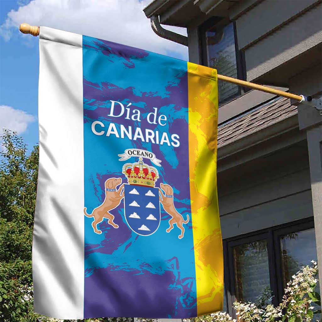 Canary Islands Dia de Canarias Garden Flag 42th Anniversary