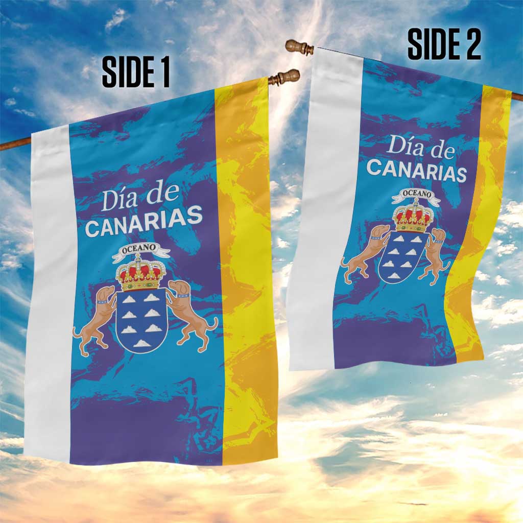 Canary Islands Dia de Canarias Garden Flag 42th Anniversary