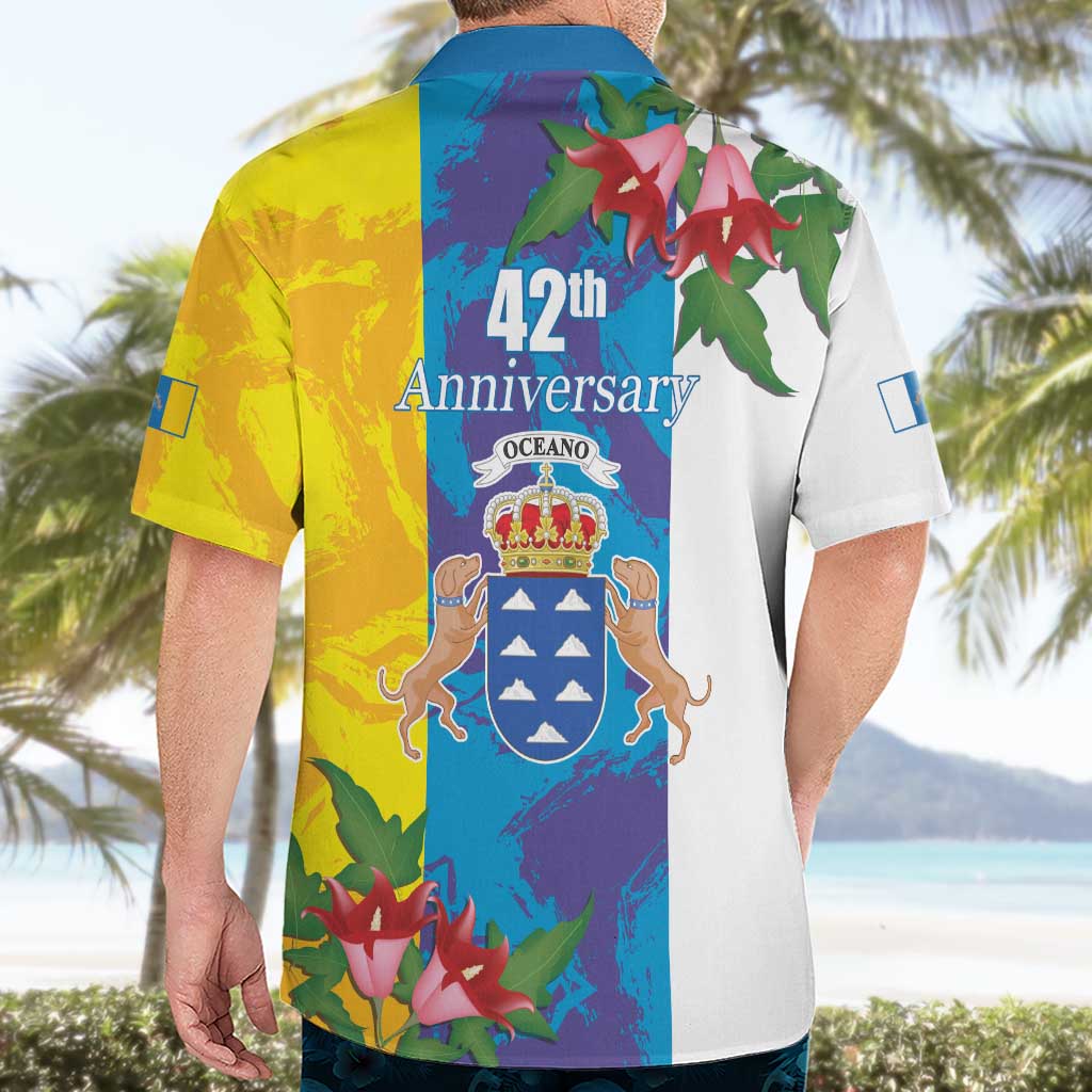 Canary Islands Dia de Canarias Hawaiian Shirt 42th Anniversary