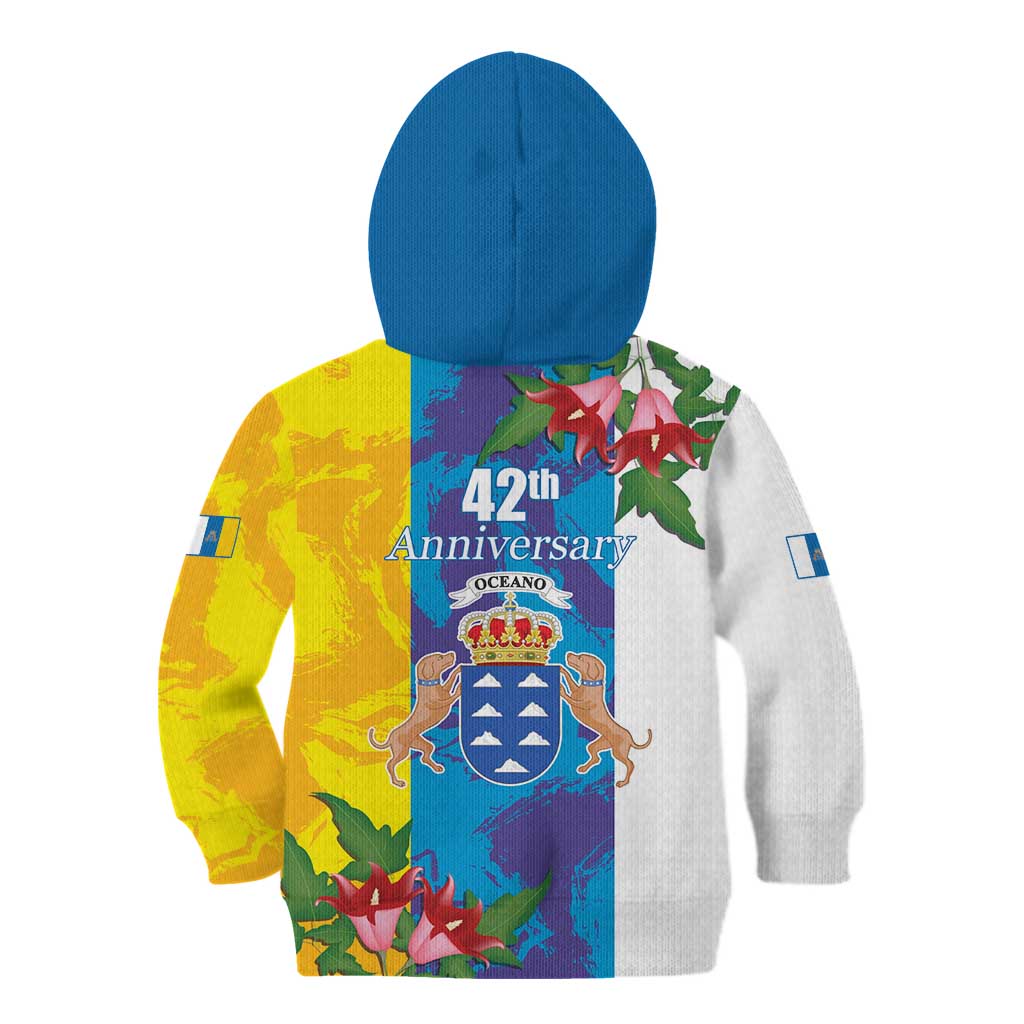 Canary Islands Dia de Canarias Kid Hoodie 42th Anniversary
