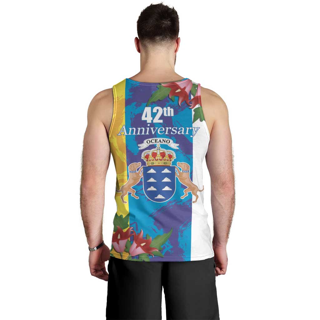 Canary Islands Dia de Canarias Men Tank Top 42th Anniversary