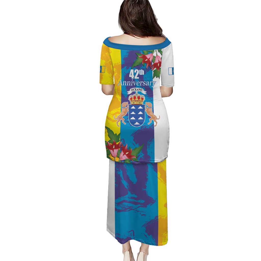 Canary Islands Dia de Canarias Puletasi 42th Anniversary