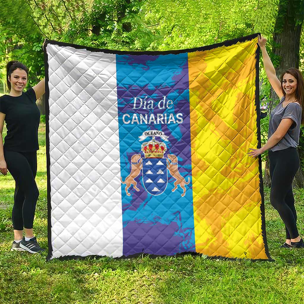 Canary Islands Dia de Canarias Quilt 42th Anniversary