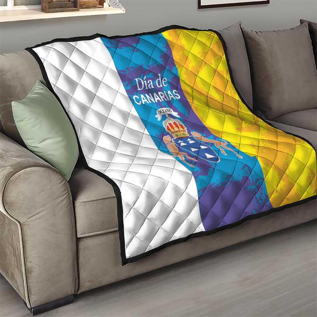 Canary Islands Dia de Canarias Quilt 42th Anniversary