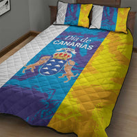 Canary Islands Dia de Canarias Quilt Bed Set 42th Anniversary