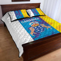Canary Islands Dia de Canarias Quilt Bed Set 42th Anniversary