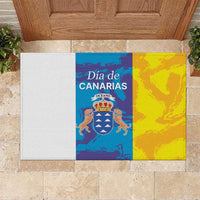 Canary Islands Dia de Canarias Rubber Doormat 42th Anniversary