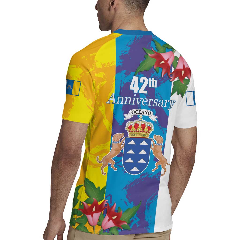 Canary Islands Dia de Canarias Rugby Jersey 42th Anniversary