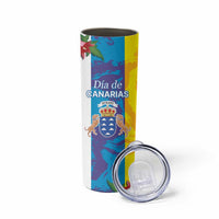 Canary Islands Dia de Canarias Skinny Tumbler 42th Anniversary
