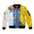 Canary Islands Dia de Canarias Sleeve Zip Bomber Jacket 42th Anniversary