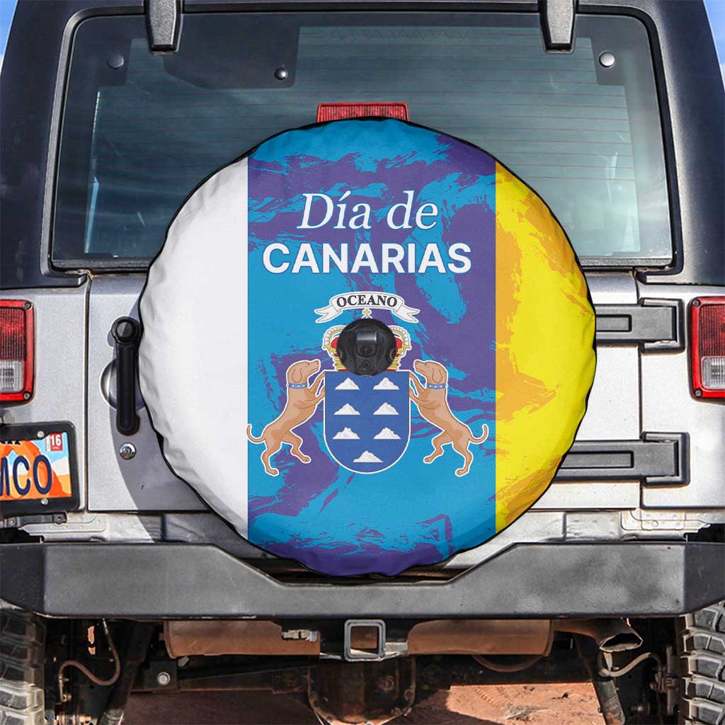 Canary Islands Dia de Canarias Spare Tire Cover 42th Anniversary