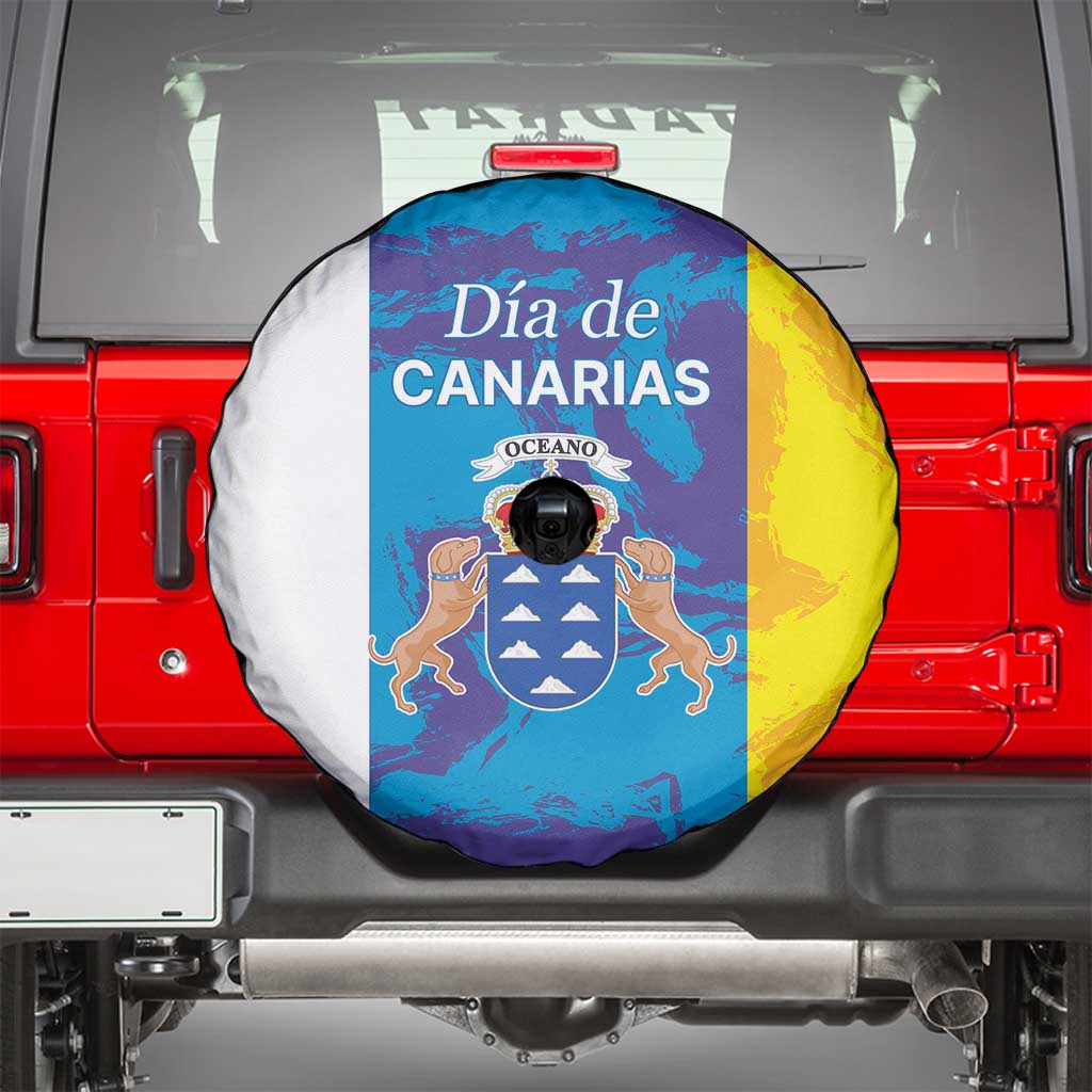 Canary Islands Dia de Canarias Spare Tire Cover 42th Anniversary