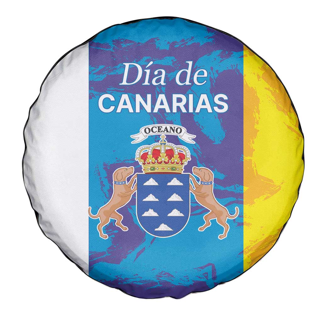 Canary Islands Dia de Canarias Spare Tire Cover 42th Anniversary