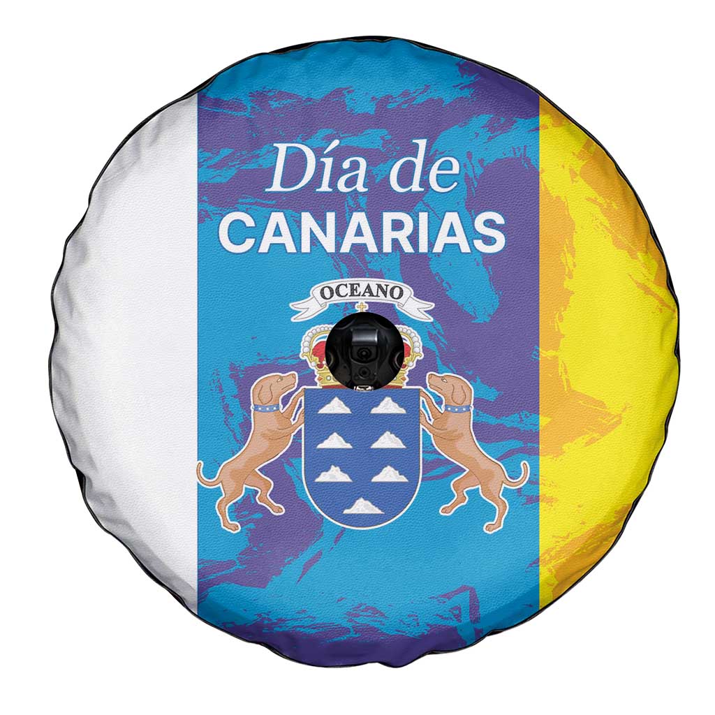 Canary Islands Dia de Canarias Spare Tire Cover 42th Anniversary