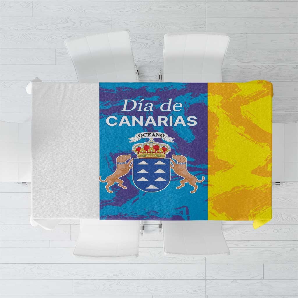 Canary Islands Dia de Canarias Tablecloth 42th Anniversary