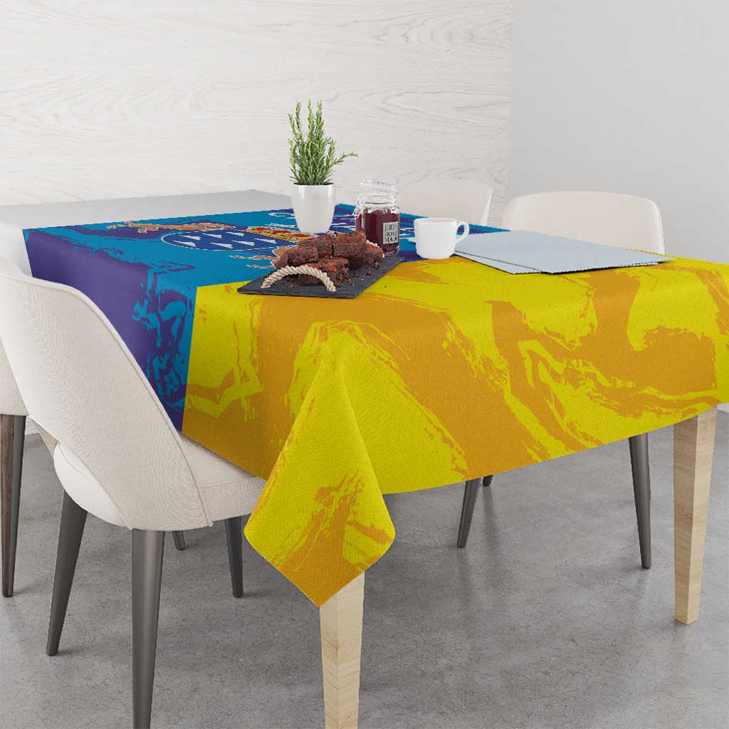 Canary Islands Dia de Canarias Tablecloth 42th Anniversary