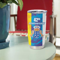 Canary Islands Dia de Canarias Tumbler Cup 42th Anniversary