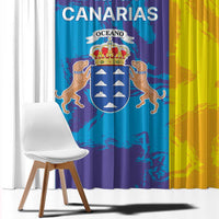 Canary Islands Dia de Canarias Window Curtain 42th Anniversary