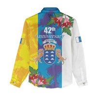 Canary Islands Dia de Canarias Women Casual Shirt 42th Anniversary