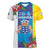 Canary Islands Dia de Canarias Women V-Neck T-Shirt 42th Anniversary