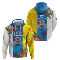 Canary Islands Dia de Canarias Zip Hoodie 42th Anniversary