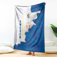 Personalized Kingdom of Sweden Coat of arms Blanket