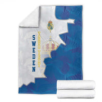 Personalized Kingdom of Sweden Coat of arms Blanket