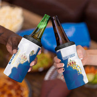 Personalized Kingdom of Sweden Coat of arms 4 in 1 Can Cooler Tumbler