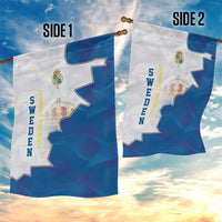 Personalized Kingdom of Sweden Coat of arms Garden Flag
