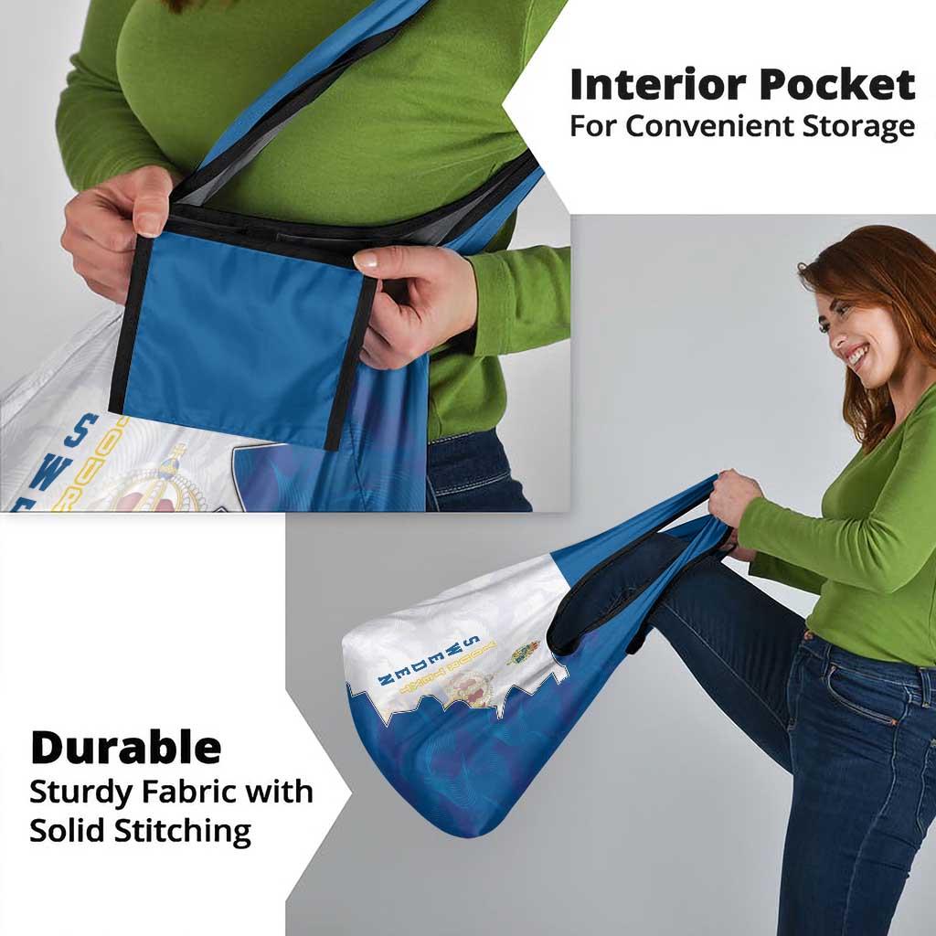 Personalized Kingdom of Sweden Coat of arms Grocery Bag