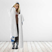 Personalized Kingdom of Sweden Coat of arms Hooded Blanket