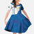 Personalized Kingdom of Sweden Coat of arms Kid Short Sleeve Dress