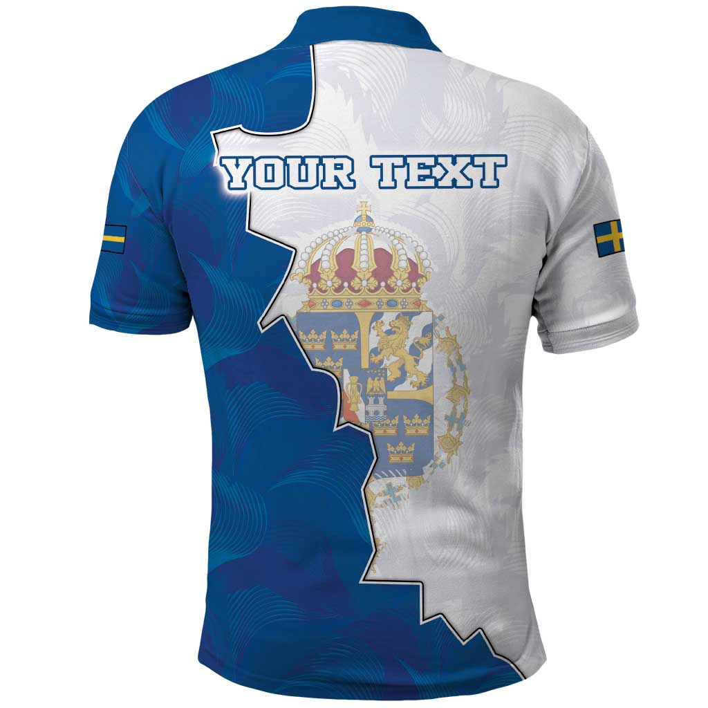 Personalized Kingdom of Sweden Coat of arms Polo Shirt
