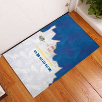 Personalized Kingdom of Sweden Coat of arms Rubber Doormat