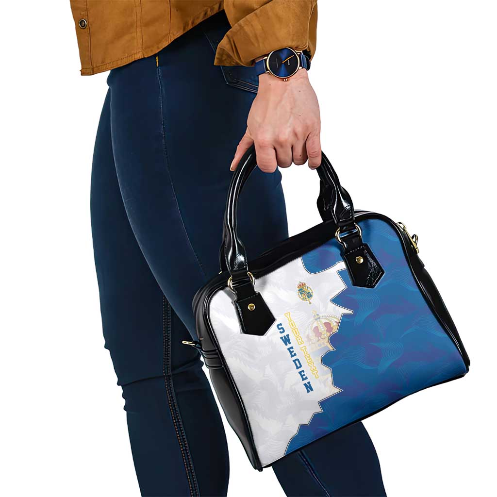 Personalized Kingdom of Sweden Coat of arms Shoulder Handbag