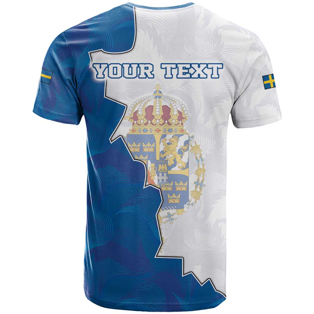 Personalized Kingdom of Sweden Coat of arms T Shirt