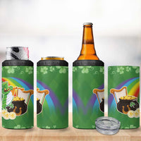 Celtic Harp Shamrock Republic of Ireland 4 in 1 Can Cooler Tumbler