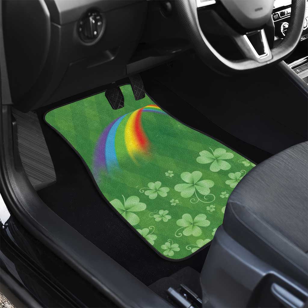 Celtic Harp Shamrock Republic of Ireland Car Mats