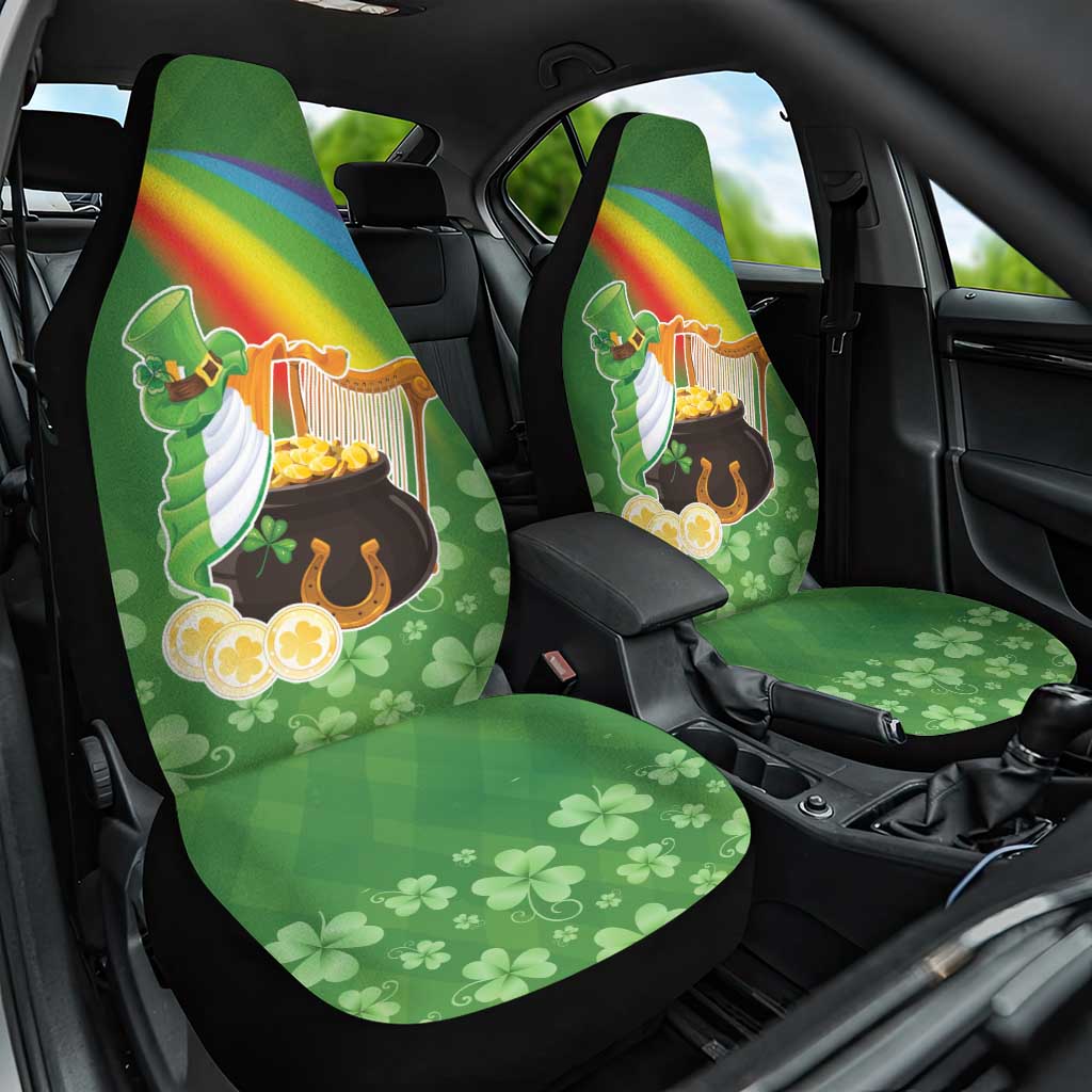 Celtic Harp Shamrock Republic of Ireland Car Seat Cover